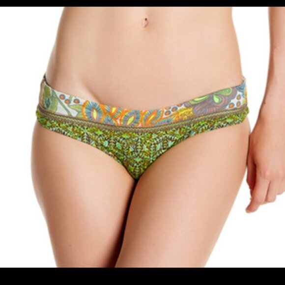 Maaji Bikini Bottoms Reversible Route Sixty Signature Cut Small New - Picture 6 of 6